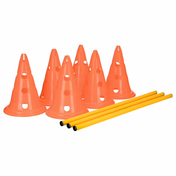 TRIXIE Dog Agility Hurdle Cone Set